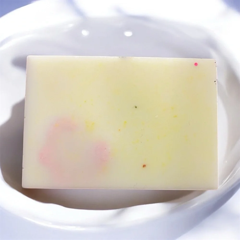 Vanilla  soap dog themed 3x2in 6oz hand made shea butter & coconut oil based